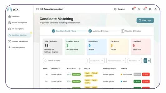 Screenshot: AI Talent Acquisition