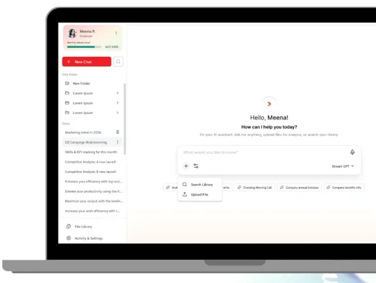Screenshot: StreamGPT Platform